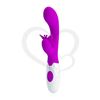 Vibrador con estimulador de clitoris con varias velocidades